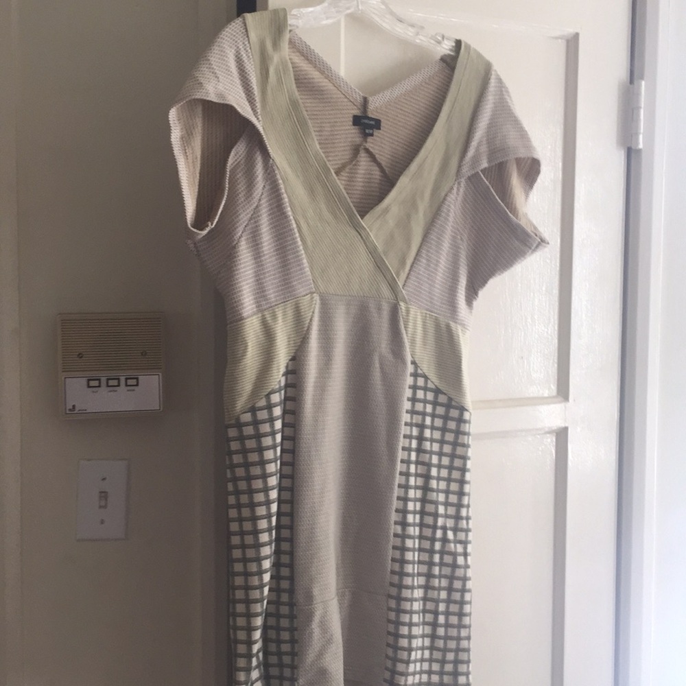 Fun, recycled patchwork dress